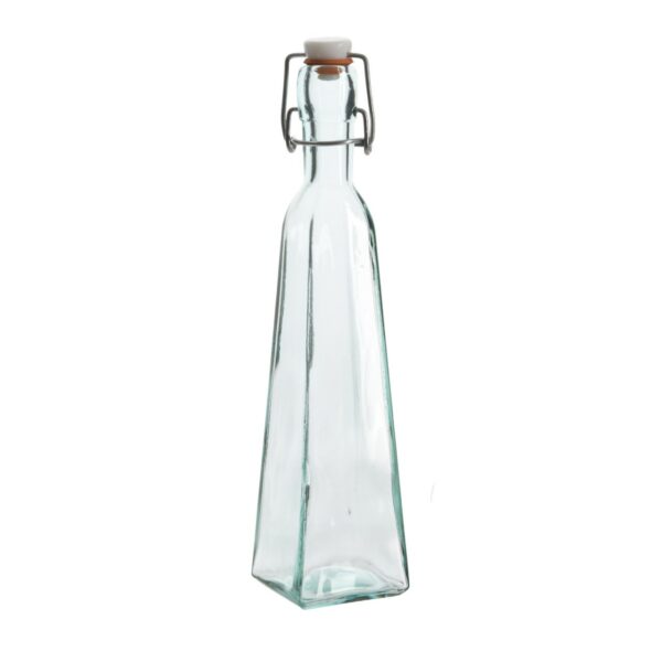 Glasflasche mit Bügelverschluss - Vorratsflasche - Recyclingglas - ...