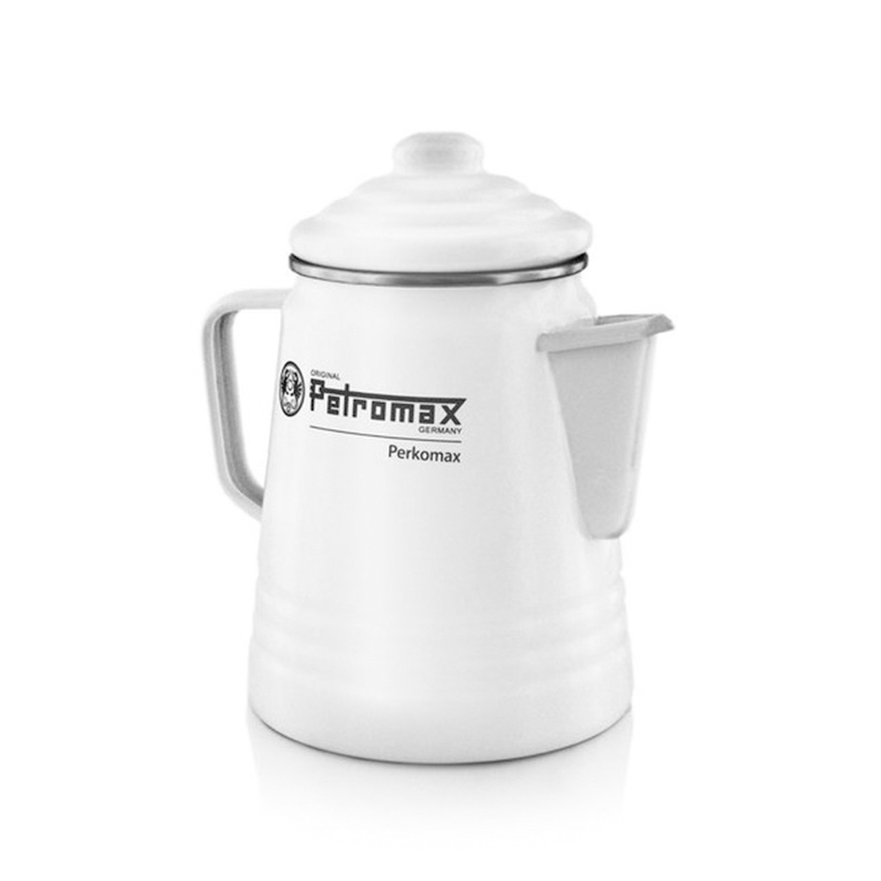Petromax Perkolator per-9-w – Kaffee Tee Kanne – 1,3l – weiß