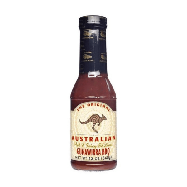 The Original Australian Hot & Spicy BBQ Sauce 355ml scharf mit rauc…