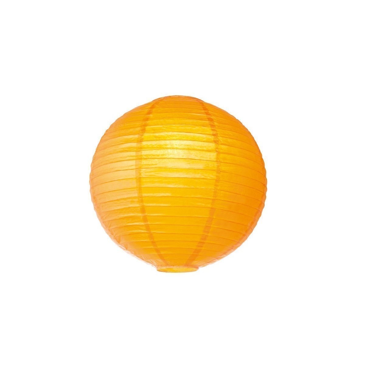 Lampion aus Papier – orangegelb – 40cm – für E27 Hängefassungen ode…