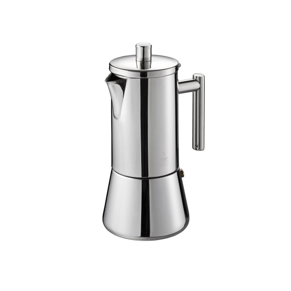 Espressokocher NANDO – 4 Tassen – Edelstahl – für alle Herdarten