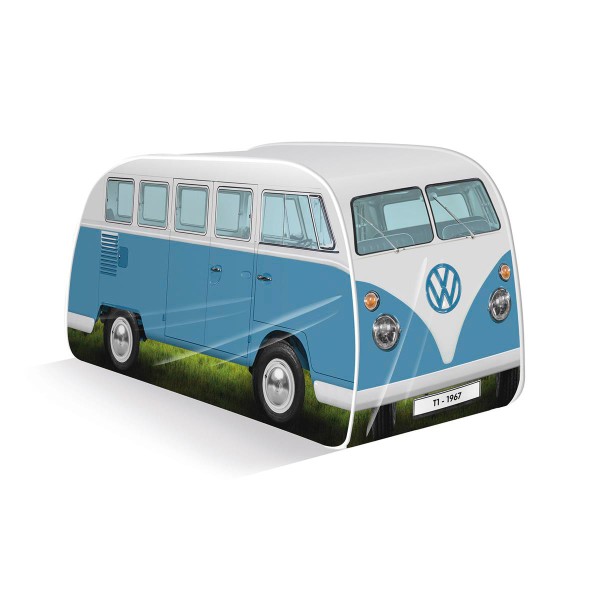 VW Collection – VW T1 Bus – Kinder Pop up Spielzelt – blau