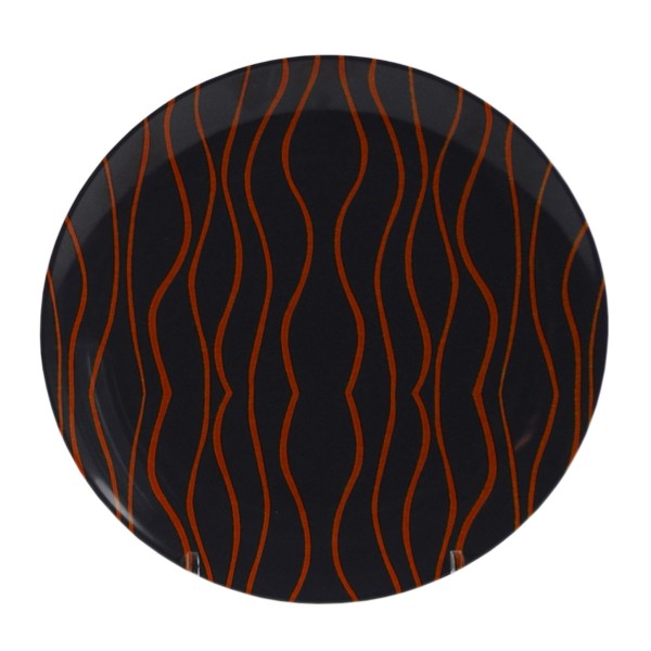 GIMEX GreyLine “grau-orange” – Essteller 25,5cm – bruchfestes Melam…