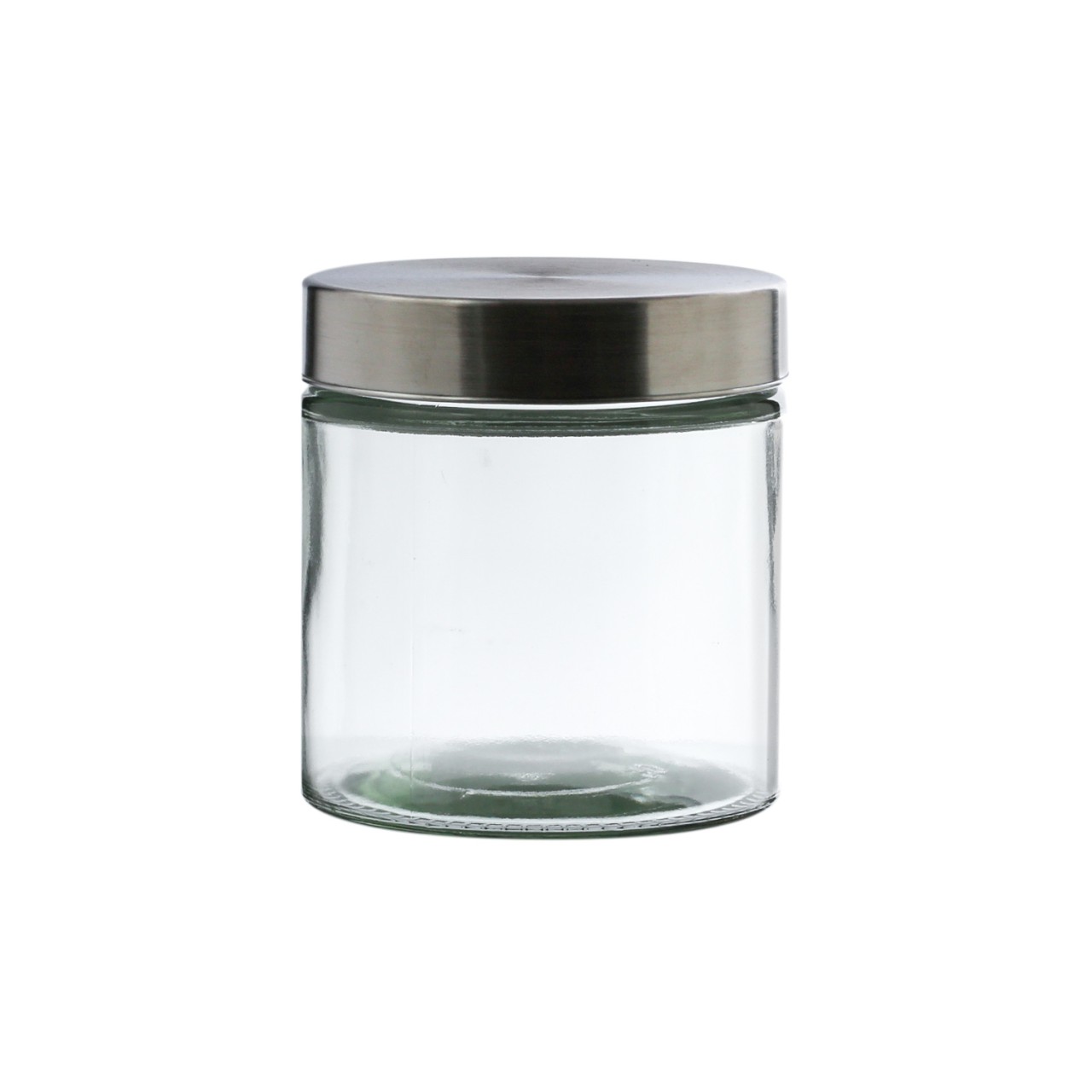 Vorratsdose S – Vorratsglas mit Edelstahldeckel – 0,85 Liter – D: 1…