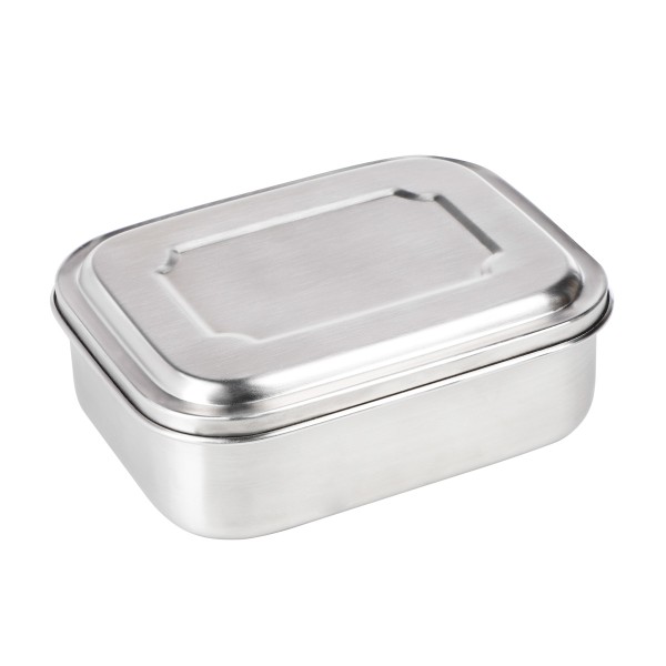 Lunchbox aus Edelstahl – 800ml Fassung – 17,2 x 13,4 x 6cm