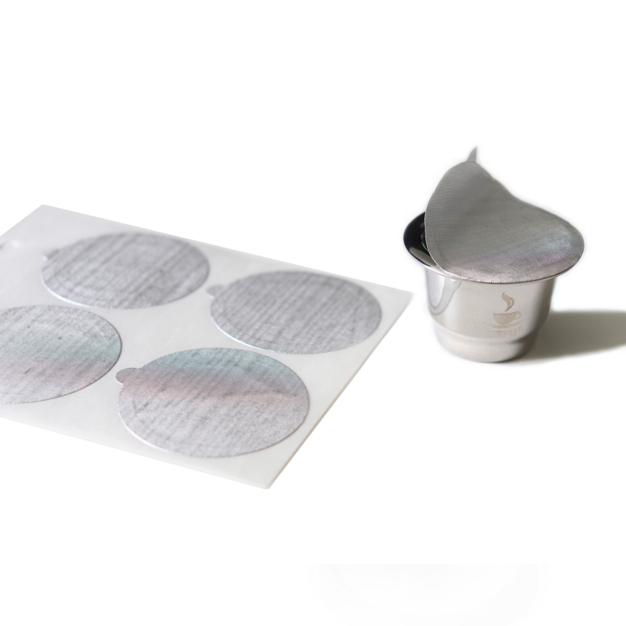 Ersatz-Aroma-Sticker CONSCIO – Zubehör für Kaffeekapseln – Aluminiu…