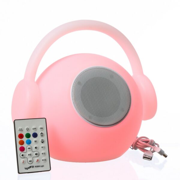 LED Tischleuchte mit Lautsprecher EVE - 15 farbwechselnde LED - H: ...