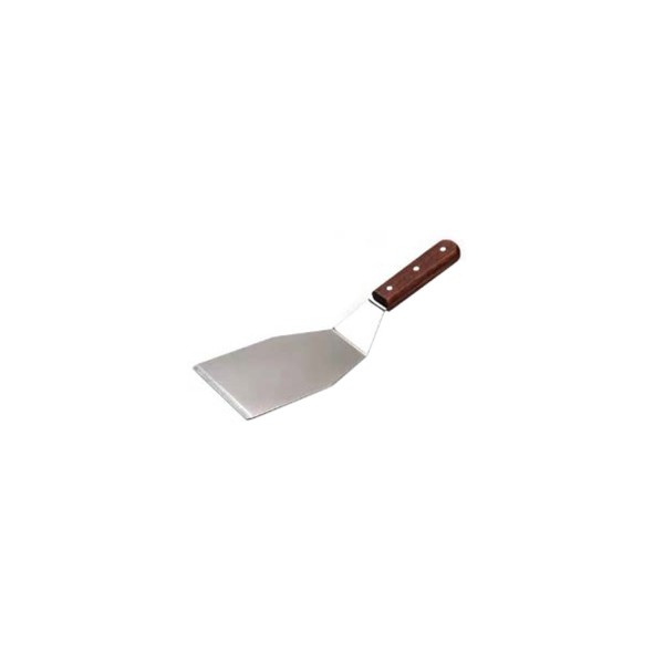 Grill- und Pfannenwender – Spachtel – Holzgriff – L: 32cm – Edelsta…