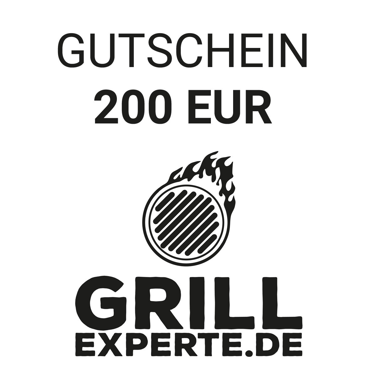 GRILL-EXPERTE.de GUTSCHEIN 200 EUR Warenwert