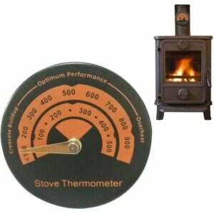 Magnetofen-Thermometer, Holzofen-Rohr-Thermometer, Heimmessgerät, Kamin-Rohr-Messgerät, Ofen-Thermometer