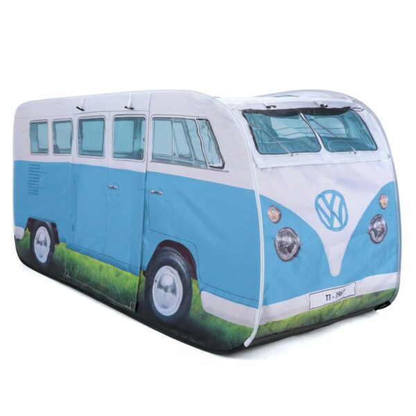 VW Collection - VW T1 Bus - Kinder Pop up Spielzelt - blau