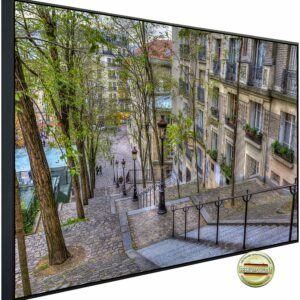 Papermoon Infrarotheizung "Montmartre in Paris", sehr angenehme Strahlungswärme