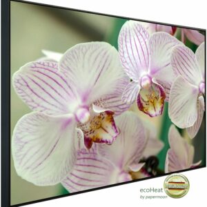 Papermoon Infrarotheizung "Weisse Orchidee", sehr angenehme Strahlungswärme