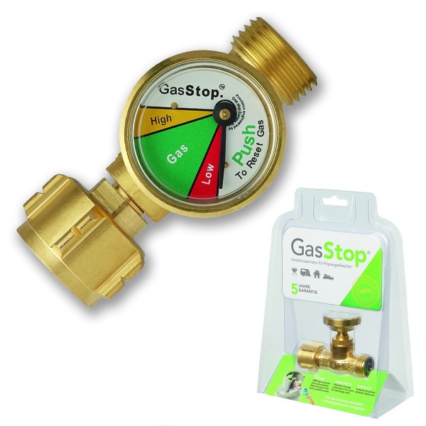 GasStop – Notabschaltung – mit Füllstandswarnung – 100% Abschaltung…