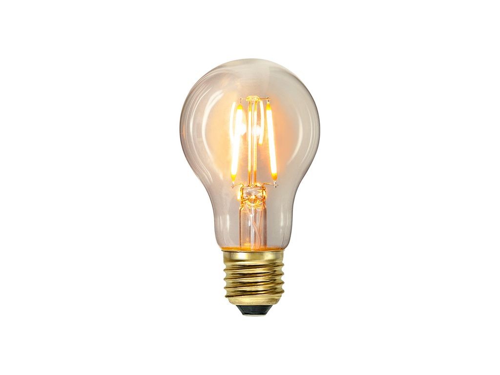 LED Leuchtmittel – Filament –  A60 – H: 110mm – 1,6W – E27 – 2100K …