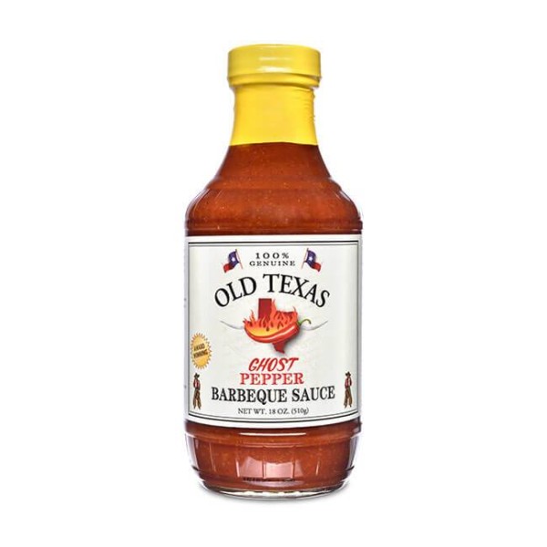 Old Texas Ghost Pepper BBQ Sauce – 455ml feurige BBQ Sauce