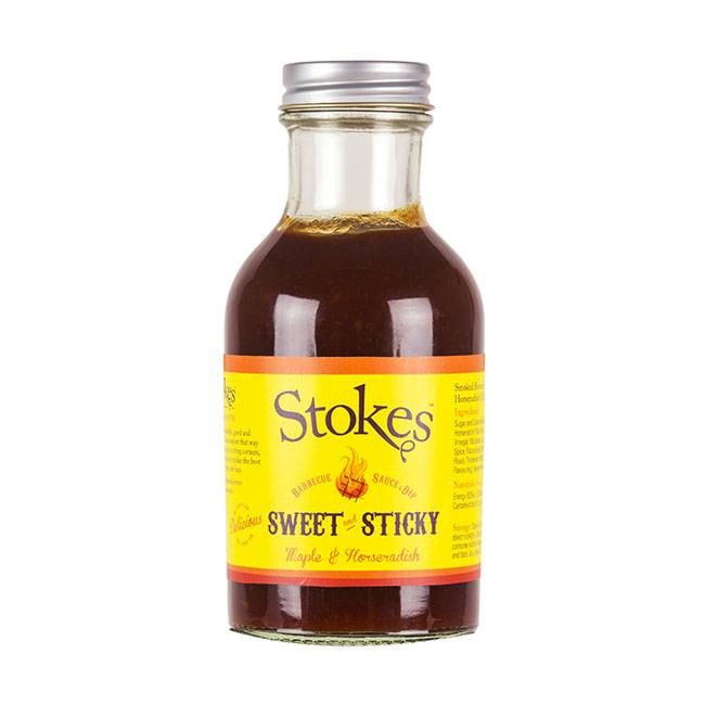 STOKES BBQ Sauce Sweet & Sticky 250ml leichte Süße mit kräftigem Ra…