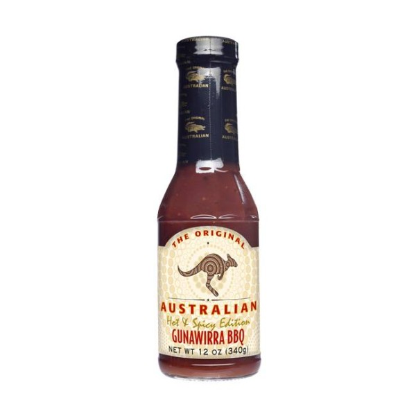The Original Australian Gunawirra Hot & Spicy BBQ Sauce 355ml würzi…