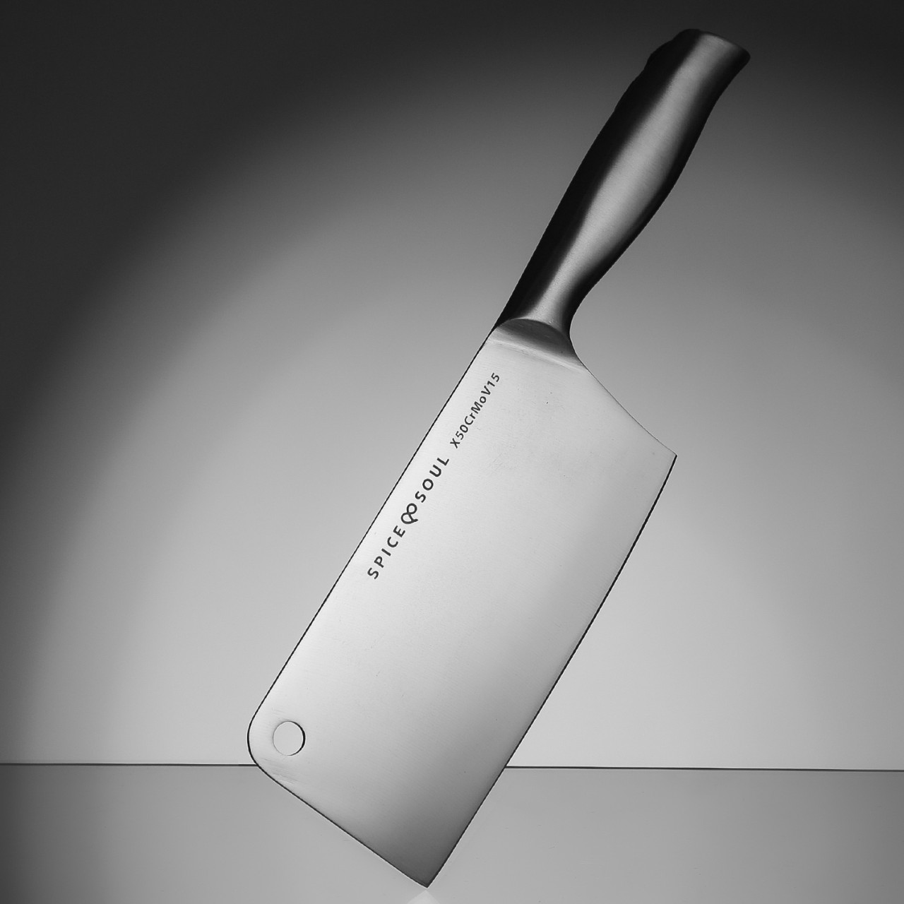 Hackmesser Edelstahl 30cm – Küchenmesser, spülmaschinenfest
