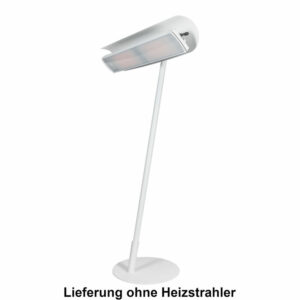 Moonich Heatscope - Heatscope Free Ständer für Heizstrahler Vision 1600 W/Spot 2200/2800 w weiß/Verbindungsholm weiß