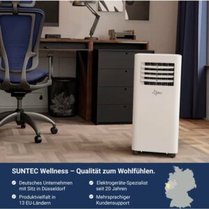 Suntec Wellness - suntec Mobiles lokales Klimagerät Coolmaster 2.6 Eco R290 app Für Räume bis 34 m2