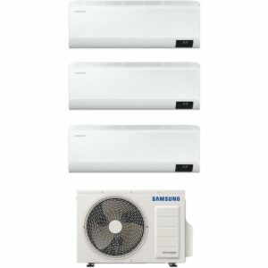 Trialsplit-Klimagerät Samsung Cebu 9000 + 12000 + 12000 Btu mit R32 Gas Wifi weiß - Standard