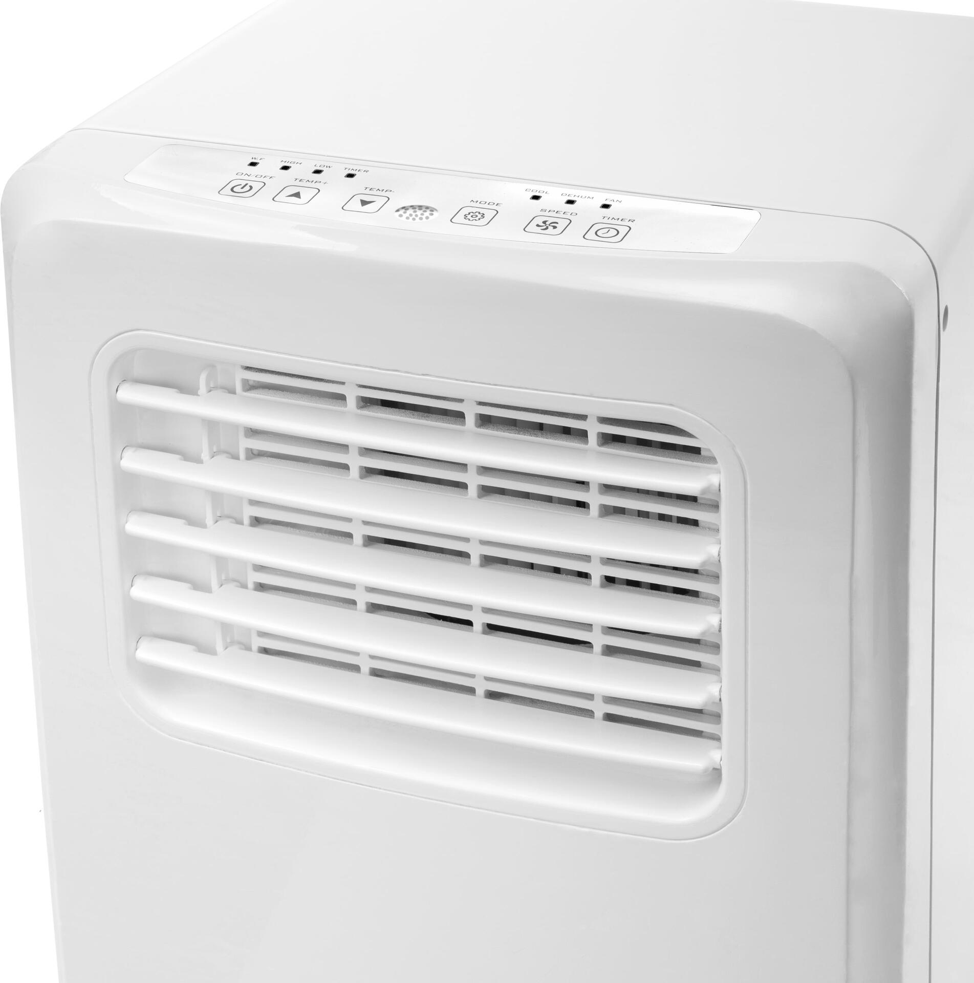 Tristar AC-5529 Klimagerät. Energieeffizienzklasse (Kühlen): A, Anschlusswert: 980 W. Produktfarbe: Weiß. Gewicht: 19 kg, Verpackungsbreite: 318 mm, Verpackungstiefe: 373 mm (AC-5529)