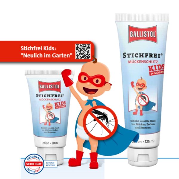 Ballistol Stichfrei KIDS Lotion - gegen Stechmücken, Zecken etc. - ...