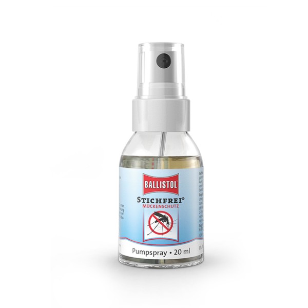 BALLISTOL Stichfrei Mückenschutz – 20ml Pumpspray für unterwegs