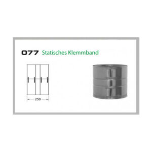 Klemmband statisch für Schornsteinset 180mm DW6